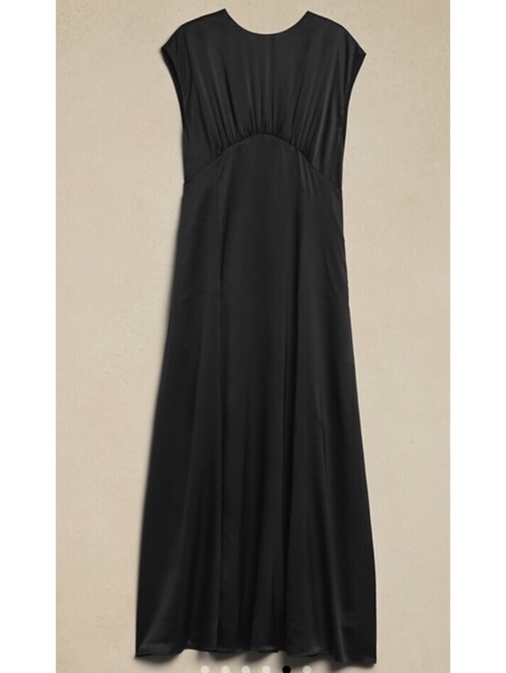 NWT Banana Republic Astral Silk Maxi NAVY Blue Dress Size 8 #829